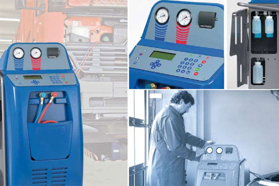 Vollautomatisches Klima-Service-Ger�t Typ: MAC 2000